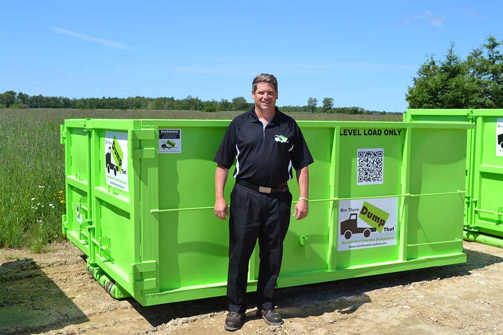 12 Yard Waterloo Dumpster
